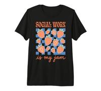 Social Work is My Jam Premium T-Shirt