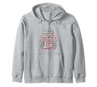 Social Work Is My Jam Social Worker Zip Hoodie