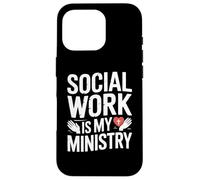 Social Work Is My Ministry Christian Faith Case for iPhone 16 Pro