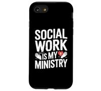 Social Work Is My Ministry Christian Faith Case for iPhone SE (2020) / 7/8