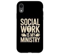 Social Work Is My Ministry Christian Faith Case for iPhone XR