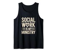 Social Work is My Ministry Christian Faith Tank Top