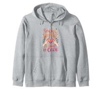 Social Worker Called To Care Zip Hoodie