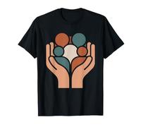 Social Worker Heart Pulse Lifeline Community Helper Lcsw MSW T-Shirt