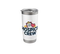 Social Worker Palliative Care Nursing, Hospice Crew Stainless Steel Insulated Tumbler
