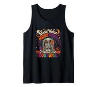 Social Worker Scary Enough Without A Costume Halloween Tank Top