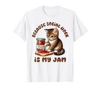 Social Worker Squad LCSW Because Social Work Is My A Jam T-Shirt