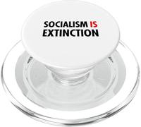 Socialism Is Extinction PopSockets PopGrip for MagSafe