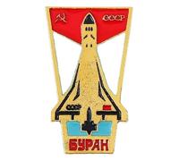 Socialist Red Star Sickle Hammer Lapel Pin, Klein, Non-precious metal