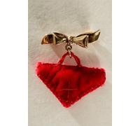 Socialite Brooch at Free People in Ruby Red - female