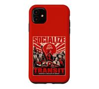 Socialize Transit - Democratic Socialists of America, DSA Case for iPhone 11