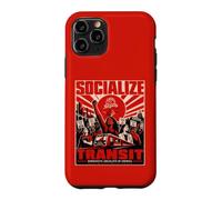 Socialize Transit - Democratic Socialists of America, DSA Case for iPhone 11 Pro