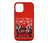 Socialize Transit - Democratic Socialists of America, DSA Case for iPhone 12/12 Pro