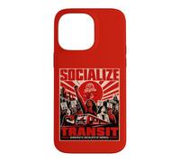 Socialize Transit - Democratic Socialists of America, DSA Case for iPhone 14 Pro Max