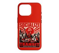 Socialize Transit - Democratic Socialists of America, DSA Case for iPhone 16 Pro