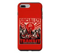 Socialize Transit - Democratic Socialists of America, DSA Case for iPhone 7 Plus/8 Plus