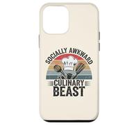 Socially Awkward Culinary Beast Funny Chef Kitchen Cooking Case for iPhone 12 mini