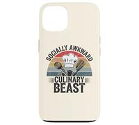 Socially Awkward Culinary Beast Funny Chef Kitchen Cooking Case for iPhone 13