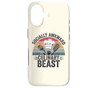 Socially Awkward Culinary Beast Funny Chef Kitchen Cooking Case for iPhone 17