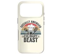 Socially Awkward Culinary Beast Funny Chef Kitchen Cooking Case for iPhone 17 Pro