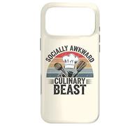 Socially Awkward Culinary Beast Funny Chef Kitchen Cooking Case for iPhone 17 Pro Max
