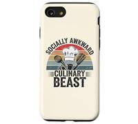 Socially Awkward Culinary Beast Funny Chef Kitchen Cooking Case for iPhone SE (2020) / 7/8