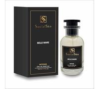 Socialskn Belle Mare Perfume Eau de Parfum Intense | 50ml | Unisex Floral Oriental Fragrance with Pistachio, Pink Pepper, Jasmine, Coconut & Amber | Inspired by TF Soleil Blanc
