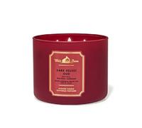 SocialSkn Dark Velvet Oud 3-Wick Scented Candle 411g/14.5 Oz (Rich Clove, Rose Water, Sandalwood)