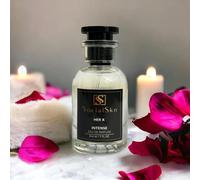 Socialskn Her X Eau de Parfum Intense 50ml | Amber Floral Perfume | Citrus, Jasmine, Vanilla & Musk | Long-Lasting & Refillable | Inspired by Armani She