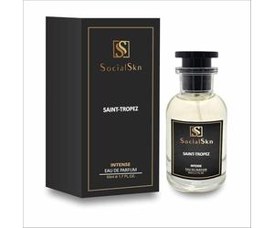 Socialskn Saint-Tropez Eau de Perfume for Women | 50ml | Sweet Romantic Fragrance with Iris, Patchouli & Praline | 30% Oil Concentration | Inspired by La Vie Est Belle