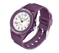 SOCICO Watch for Men Women Big Face Classic Analog Quartz Sports Backlight Unisex Waterproof Nurse Watch for Medical Army Military Time with Second Hand Easy to Read