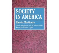 Society in America (Social Science Classics)