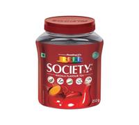 Society Masala Tea 250g Jar | Black Tea with Aromatic Indian Spices | Strong & Flavourful Chai (Pack of 1)
