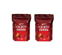 Society Masala Tea 250g Packet | Black Tea with Traditional Indian Spices | Strong & Flavourful Chai (Pack of 2)