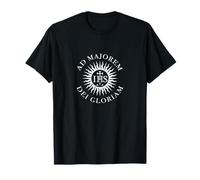 Society of Jesus Jesuit Motto and Crest Catholic T-Shirt