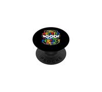 Society Says I Am Autistic God Says I Am Perfect PopSockets Adhesive PopGrip