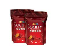 Society Tea Masala Chai | 250 g Pack | Pack of 2 | Made with Cardamom Ginger Cloves Black Pepper and Lemongrass | Classic Masala Tea
