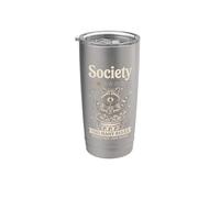Society Too Many Rules Would Not Join Again Raccoon Stainless Steel Insulated Tumbler