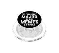 Sociology Major By Day Memes By Night Sociology Student Meme PopSockets PopGrip for MagSafe