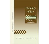 Sociology of Law (Oxford in India Readings in Sociology and Social Anthropology)