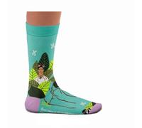 Sock Affairs Art Socks Collection - Frida Self-Portrait, Composition II, Starry Night, Vitruvian, Pop Art - Gifts for Art Lovers, Cotton Socks, 2 Sizes, 4-7 and 7½-11½