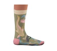 Sock Affairs Japanese Art Socks Collection - Great Wave of Kanagawa, Ramen, Sushi, Carps Swimming, Cancel My Subscription - Gifts for Art Lovers, Cotton Socks, 2 Sizes, 4-7 and 7½-11½