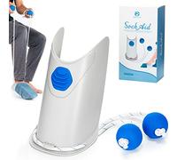 Sock Aid - Socks Helper with Adjustable Cords, Easy on Sock Aid Tool with Ergonomic Soft Foam Round Handles for Elderly, Disabled, Pregnant, Diabetics-Sock Helper Aide Tool