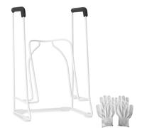 Sock Aids for Putting Socks On and Off, Sock Aid to Put on Compression Socks for Large Calves From 18" to 20"(45-50 cm) in Circumference (Compatible for CAMBIVO, ACWOO, 360 Relief, Dr. Scholl's) White