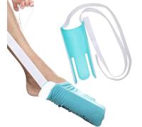 Sock Aids for Putting Socks On and Off Sock Aid Tool for Putting on Socks with Three Finger Sock Helper Sock Puller Aid for Men and Women for Elderly Disabled Pregnant