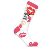 Sock Atomica Funny Novelty Colourful Cotton Crew Socks - Unisex Cool Design Gift Idea (UK 7-11 / EU 41-46, F*cking Girl)