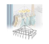 Sock Drying Racks 30 40 50 60pcs Pegs Clip Laundry Drip Hanger Clothesline Home