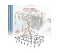 Sock Drying Racks 30 40 50 60pcs Pegs Clip Laundry Drip Hanger Clothesline Home