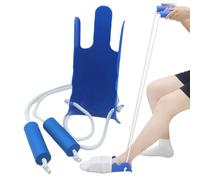 Sock Helper Stocking Slider - No Bending Sockss Assistant Device, Daily Use Hard Elderly Stockings | Seniors Wearing Standing with Foam Handles Help to Put Putting Socke on Off for Men and Women