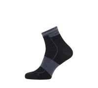 icebreaker Run+ Ultralight Mini - Merino socks - Men's Black / Graphite M (42-44)